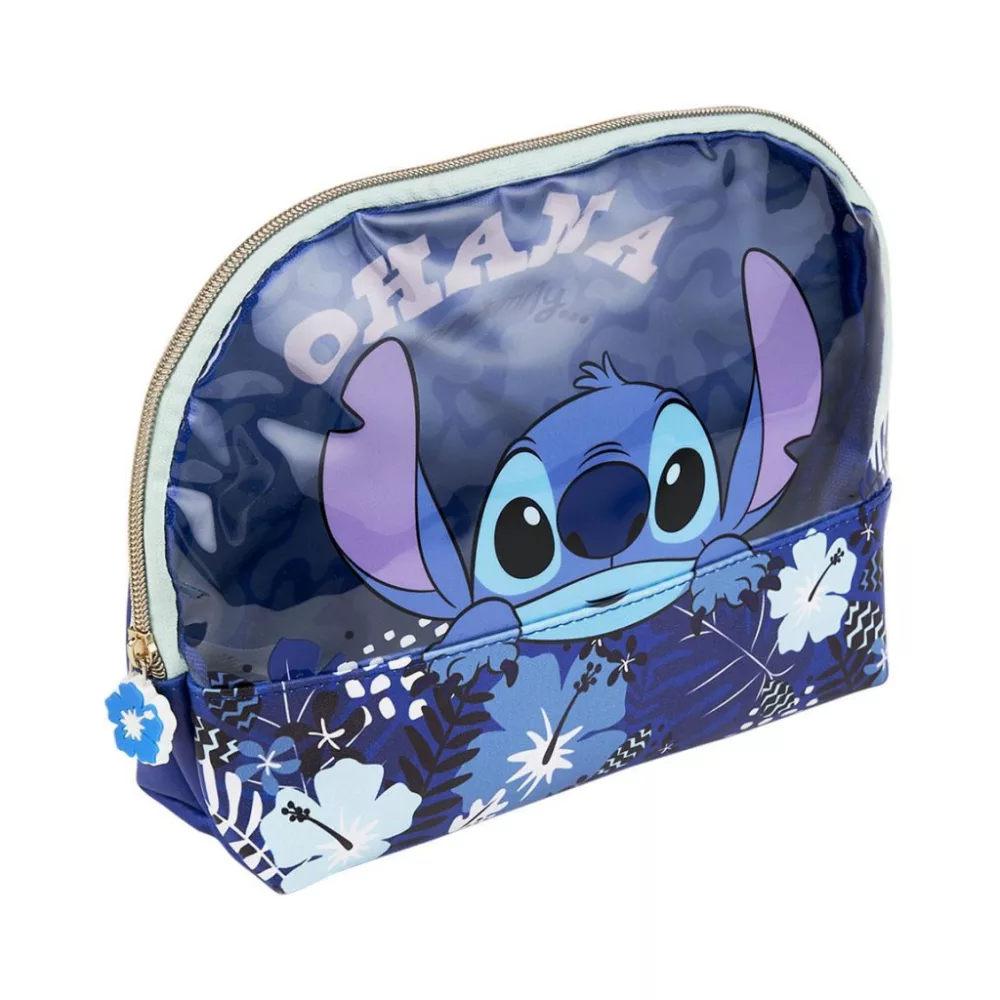 Lilo en Stitch tas cosmetic 23 x 19 cm - Blauw - 23 x 19 cm - Polyester
