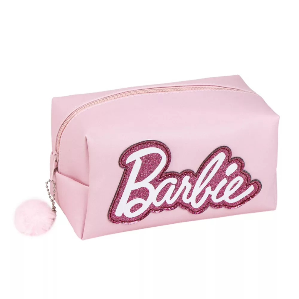Barbie tas toilet 23 x 13 cm - Roze - 23 x 13 cm - Polyester