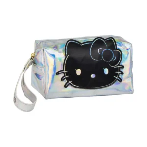 Hello Kitty tas Holographic 18 x 11 cm - Zilver - 18 x 11 cm - Polyester