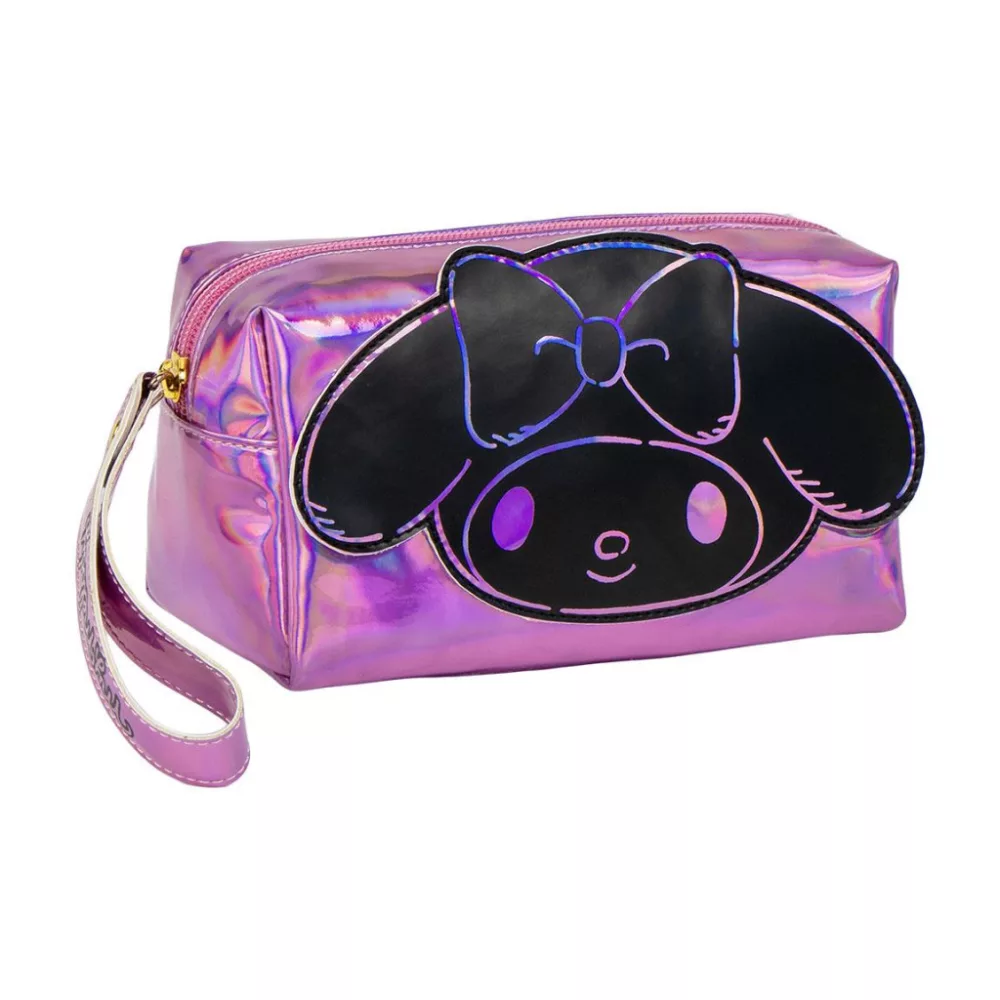 Hello Kitty tas My Melody Holographic Cosmetic 18 x - Roze - 18 x 11 cm - Polyester