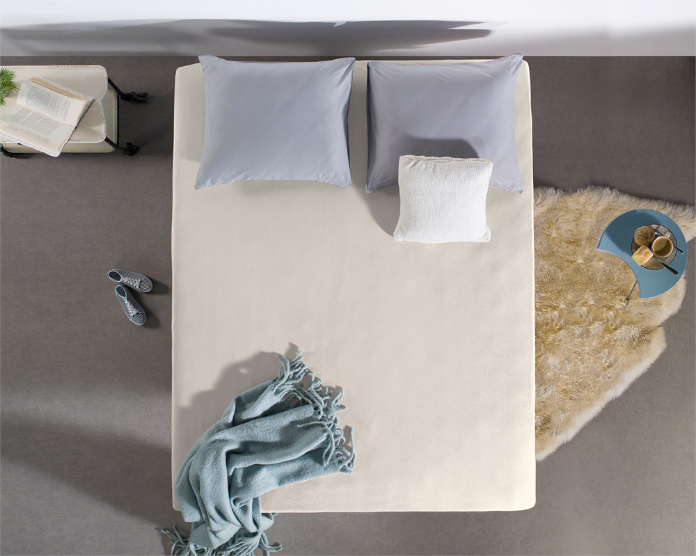 Dreamhouse laken van 100% katoen, Creme 140 x 200/220 cm