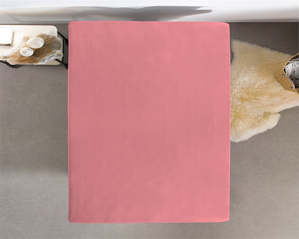 Hoeslaken Roze 160/180 x 200 cm van Dreamhouse, Roze