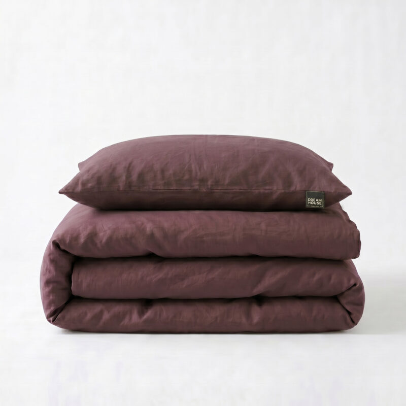 Katoen bedframe van Dreamhouse in 140 x 220 cm - Bordeaux
