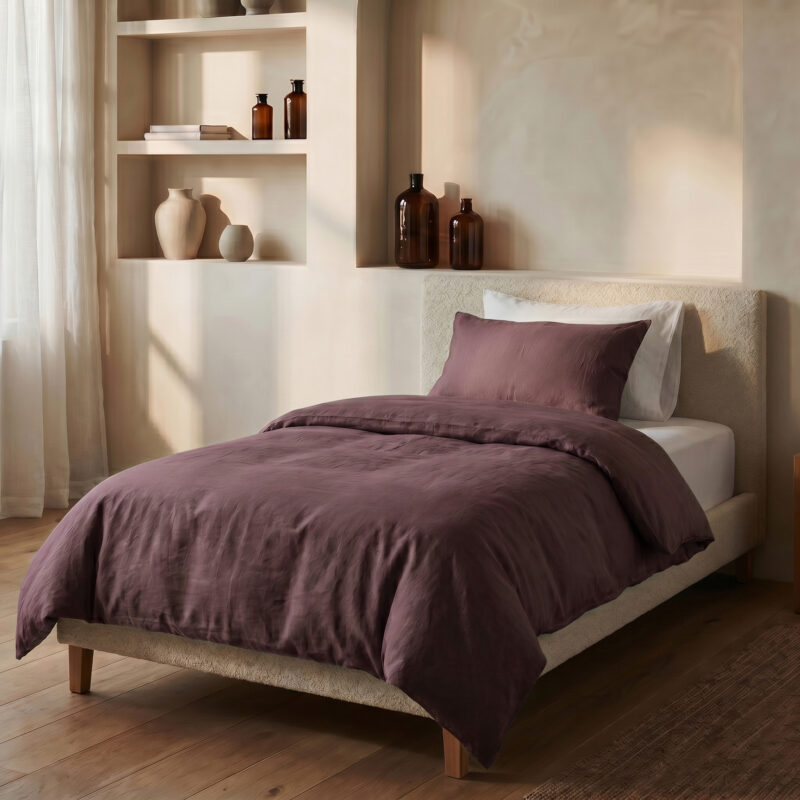 Dreamhouse bed 140 x 220 cm van Katoen - Bordeaux