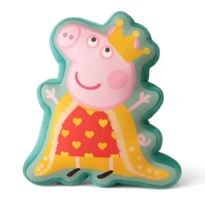 Peppa Pig sierkussen Queen Velour 35 cm - Multicolor - 35 cm - Polyester
