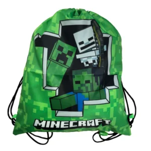 Minecraft tas Creeper 32 x 37 cm - Groen - 32 x 37 cm - Polyester