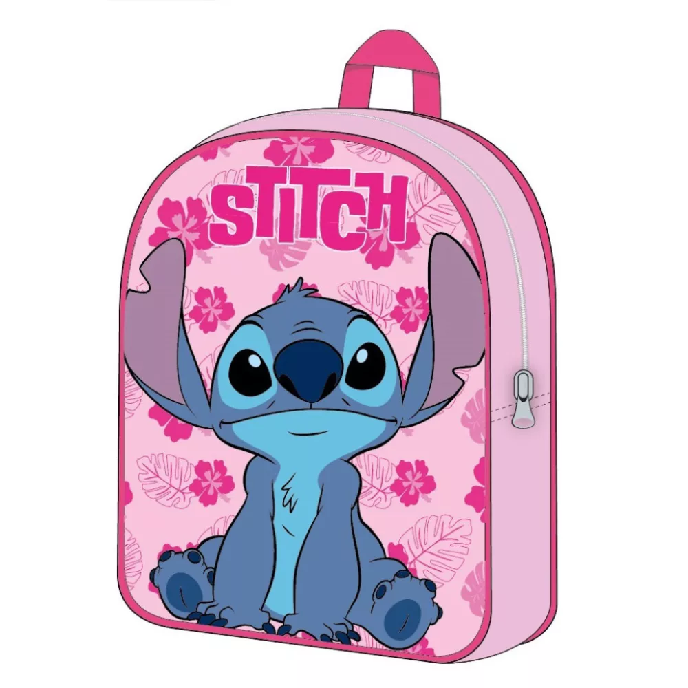 Lilo en Stitch tas Pink Leaf 40 x 30 x 15 cm - Roze - 40 x 30 x 15 cm - Polyester
