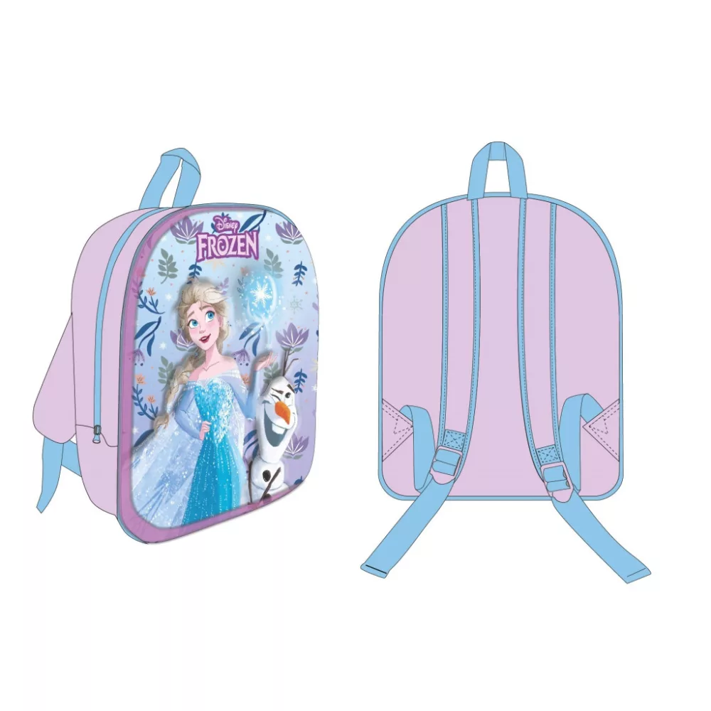 Disney Frozen tas Glamor 3D 30 x 26 x 10 cm - Paars - 30 x 26 x 10 cm - Polyester