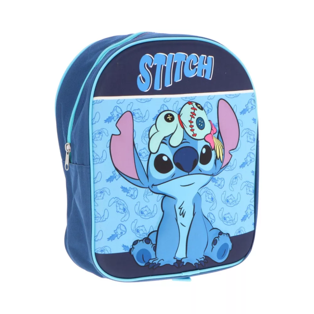 Lilo en Stitch tas Mischief 3D 30 x 26 x 10 cm - Blauw - 30 x 26 x 10 cm - Polyester