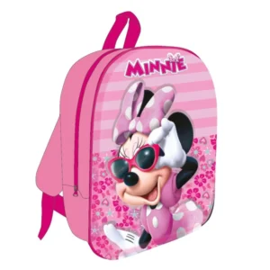 Disney Minnie Mouse tas Summer 3D 30 x 26 x 10 cm - Roze - 30 x 26 x 10 cm - Polyester