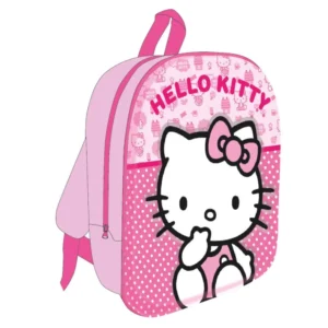 Hello Kitty tas Cute 3D 30 x 26 x 10 cm - Roze - 30 x 26 x 10 cm - Polyester
