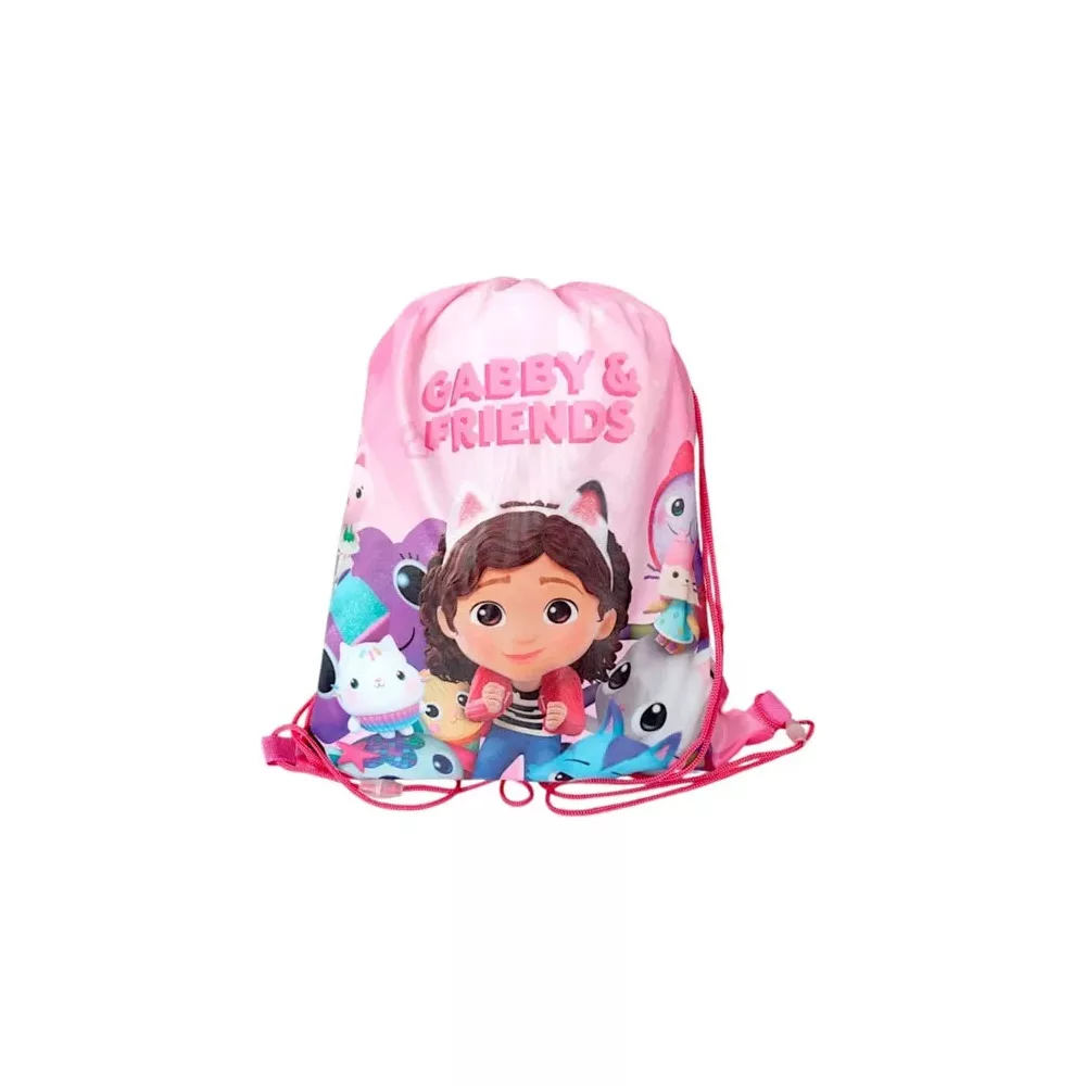 Gabby's Dollhouse tas Colorful World 40 x 35 cm - Roze - 40 x 35 cm - Polyester