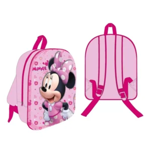 Disney Minnie Mouse tas Pink Paradise 3D 30 x 26 x 10 cm - Roze - 30 x 26 x 10 cm - Polyester