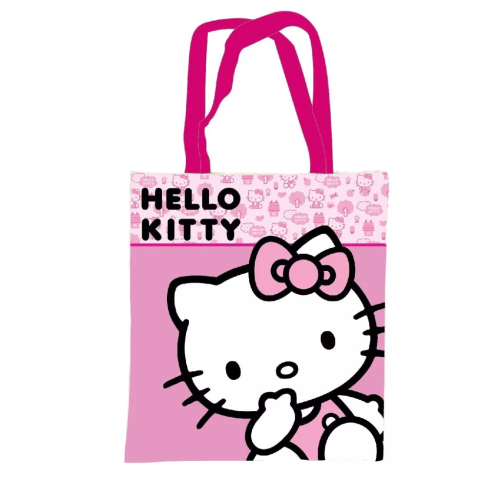 Hello Kitty tas Pink Canvas 38 x 44 cm - Roze - 38 x 44 cm - Polyester