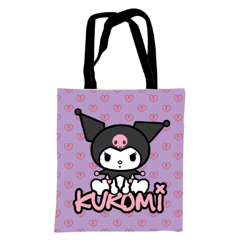 Hello Kitty tas Kuromi canvas 38 x 44 cm - Paars - 38 x 44 cm - Polyester