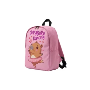 Capybara tas Dancing 30 x 26 x 10 cm - Roze - 30 x 26 x 10 cm - Polyester