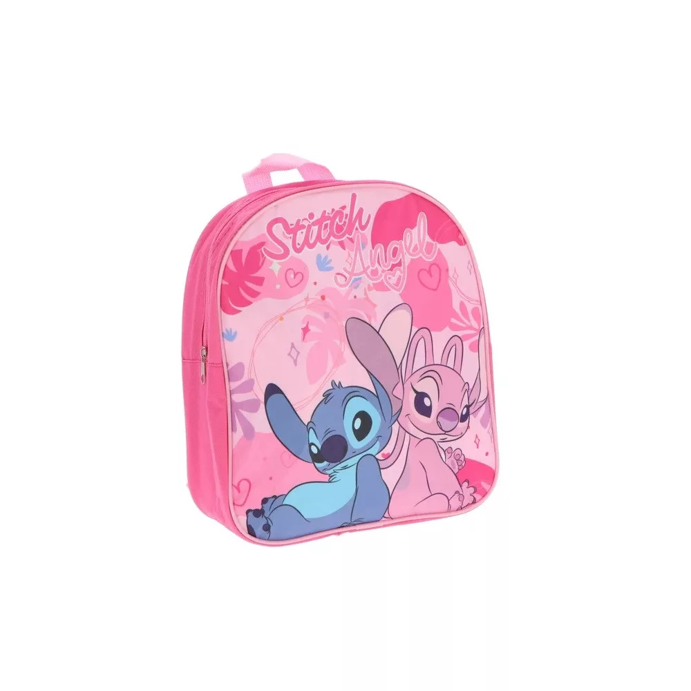 Lilo en Stitch tas Angel Pink 30 x 26 x 10 cm - Roze - 30 x 26 x 10 cm - Polyester