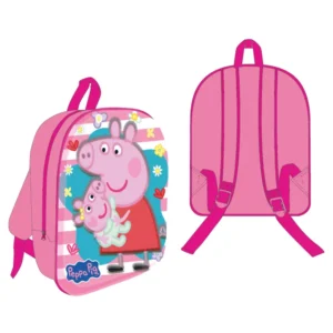 Peppa Pig tas Evie 3D 30 x 26 x 10 cm - Roze - 30 x 26 x 10 cm - Polyester