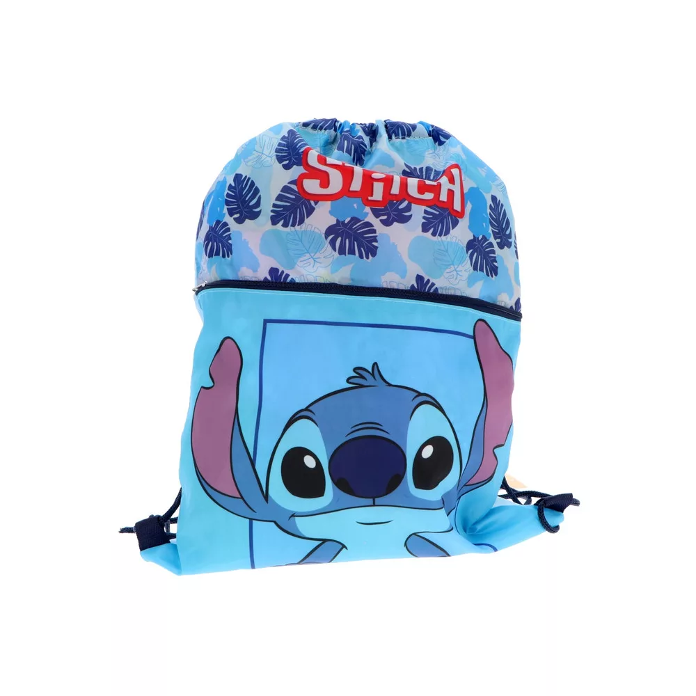 Lilo en Stitch tas Peeping Deluxe 45 x 35 cm - Blauw - 45 x 35 cm - Polyester