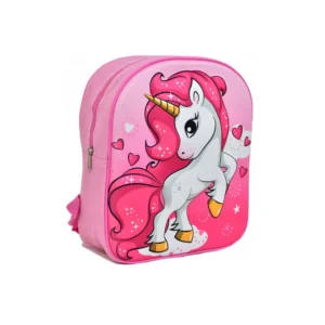 Sweet Home tas Unicorn Pink Fantasy 3D 30 x 26 x 10 - Roze - 30 x 26 x 10 cm - Polyester