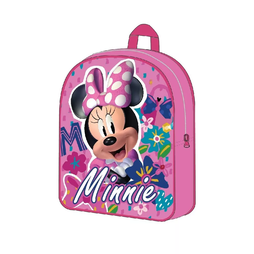 Disney Minnie Mouse tas Flowers 30 x 26 x 10 cm Pink - Roze - 30 x 26 x 10 cm - Polyester