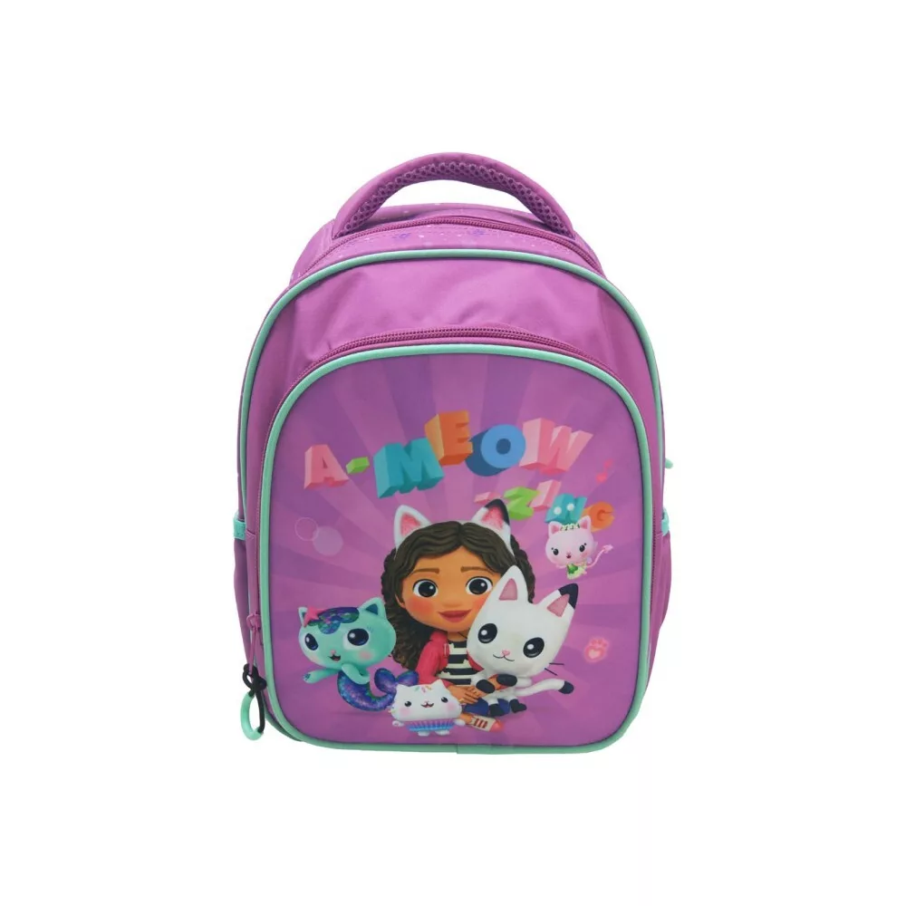 Gabby's Dollhouse tas - Roze - 30 x 25 x 15 cm - Polyester