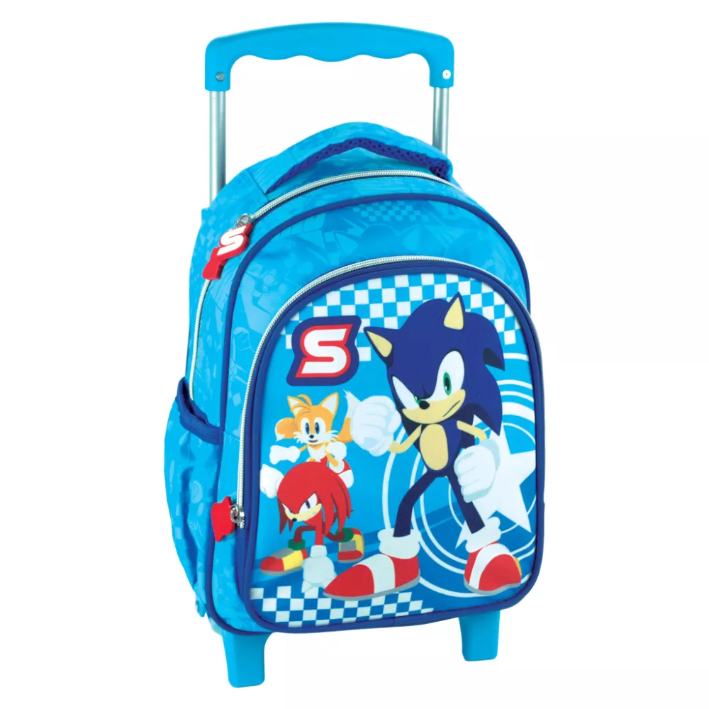Sonic tas - Blauw - 30 x 25 x 15 cm - Polyester