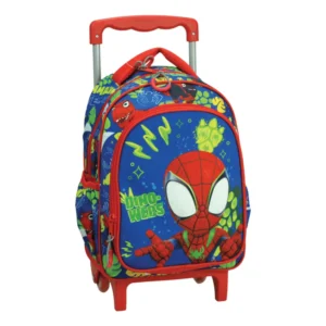 Spiderman tas - Blauw - 30 x 25 x 15 cm - Polyester - foto 1