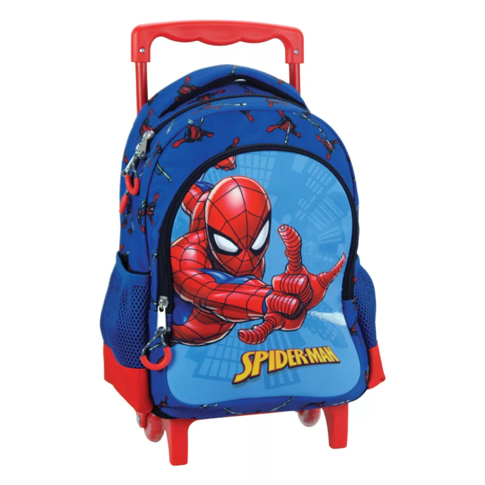 Spiderman tas - Blauw - 30 x 25 x 15 cm - Polyester
