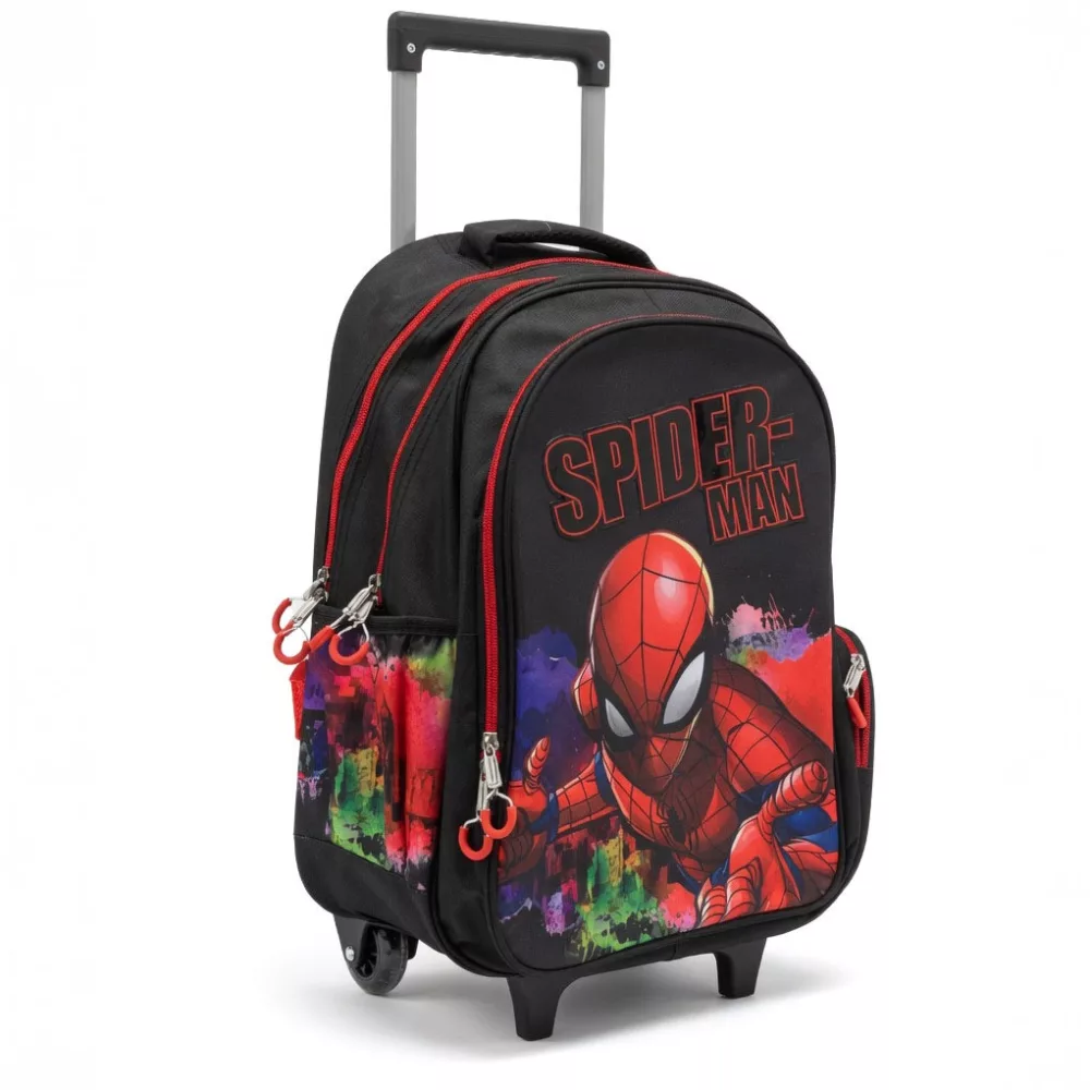 Spiderman tas - Zwart - 46 x 35 x 20 cm - Polyester