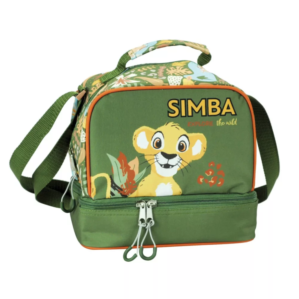 Disney The Lion King tas Explore thermal lunch 20 x 15 x 21 c - Groen - 20 x 15 x 21 cm - Polyester