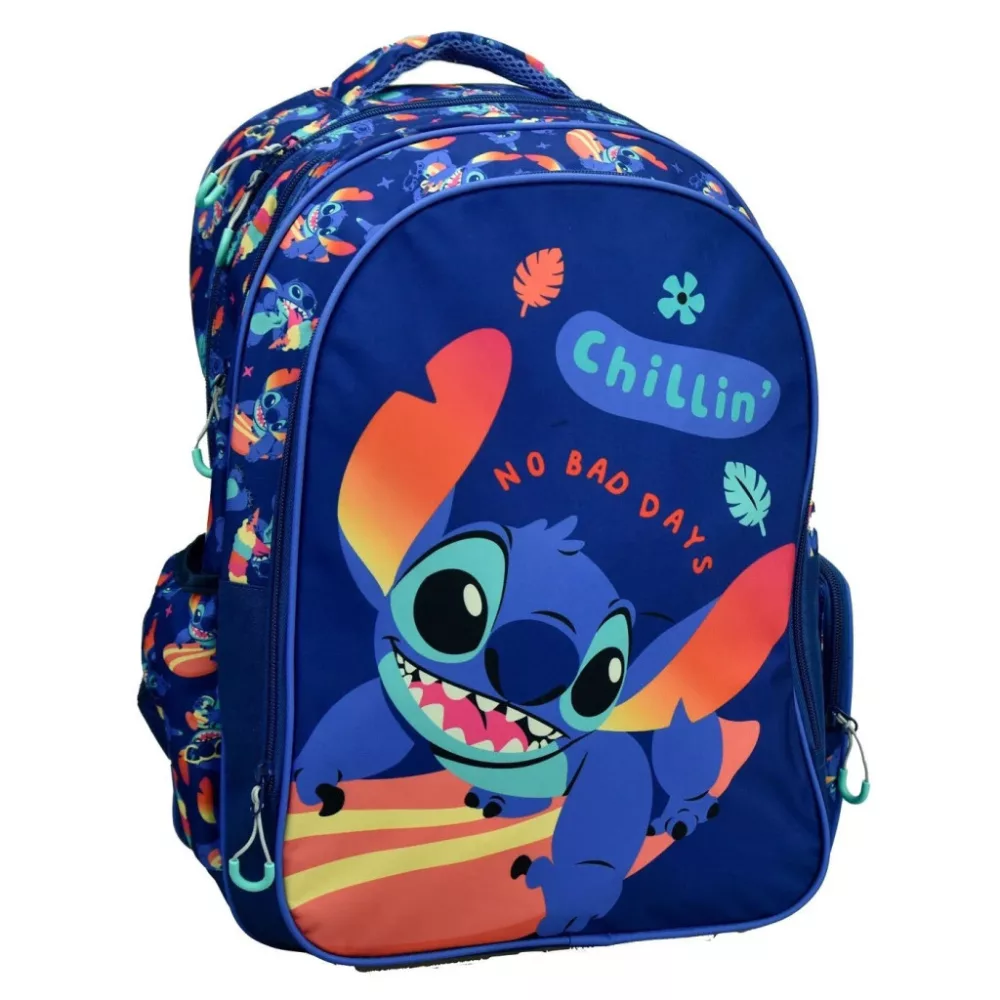 Lilo en Stitch tas Chillin 46 cm - Blauw - 46 cm - Polyester