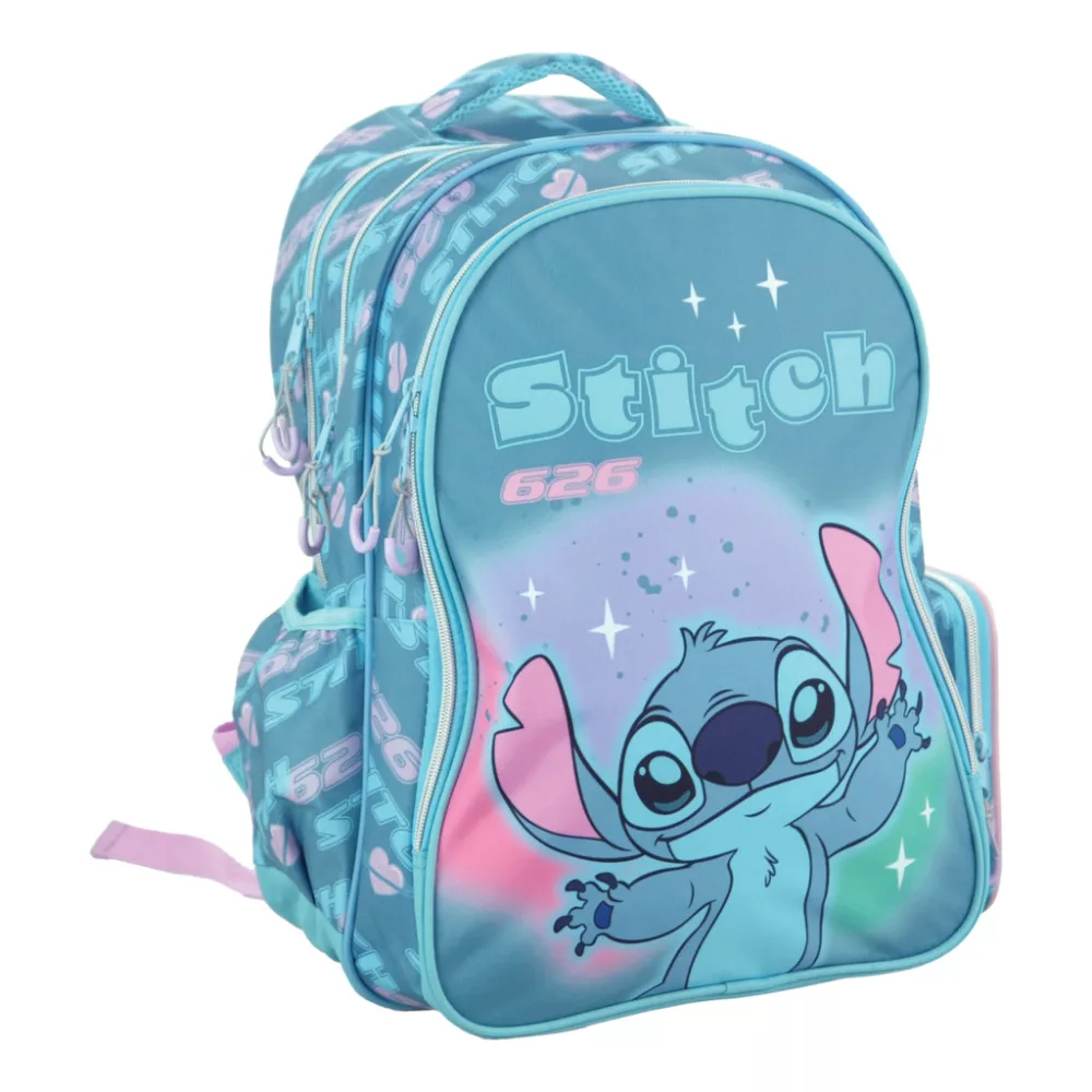 Lilo en Stitch tas Brush It Out 42 x 30 x 15 cm - Blauw - 42 x 30 x 15 cm - Polyester