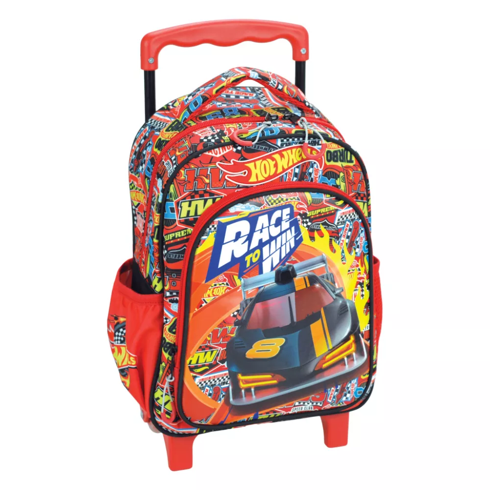 Hot Wheels tas - Rood - 30 x 25 x 15 cm - Polyester