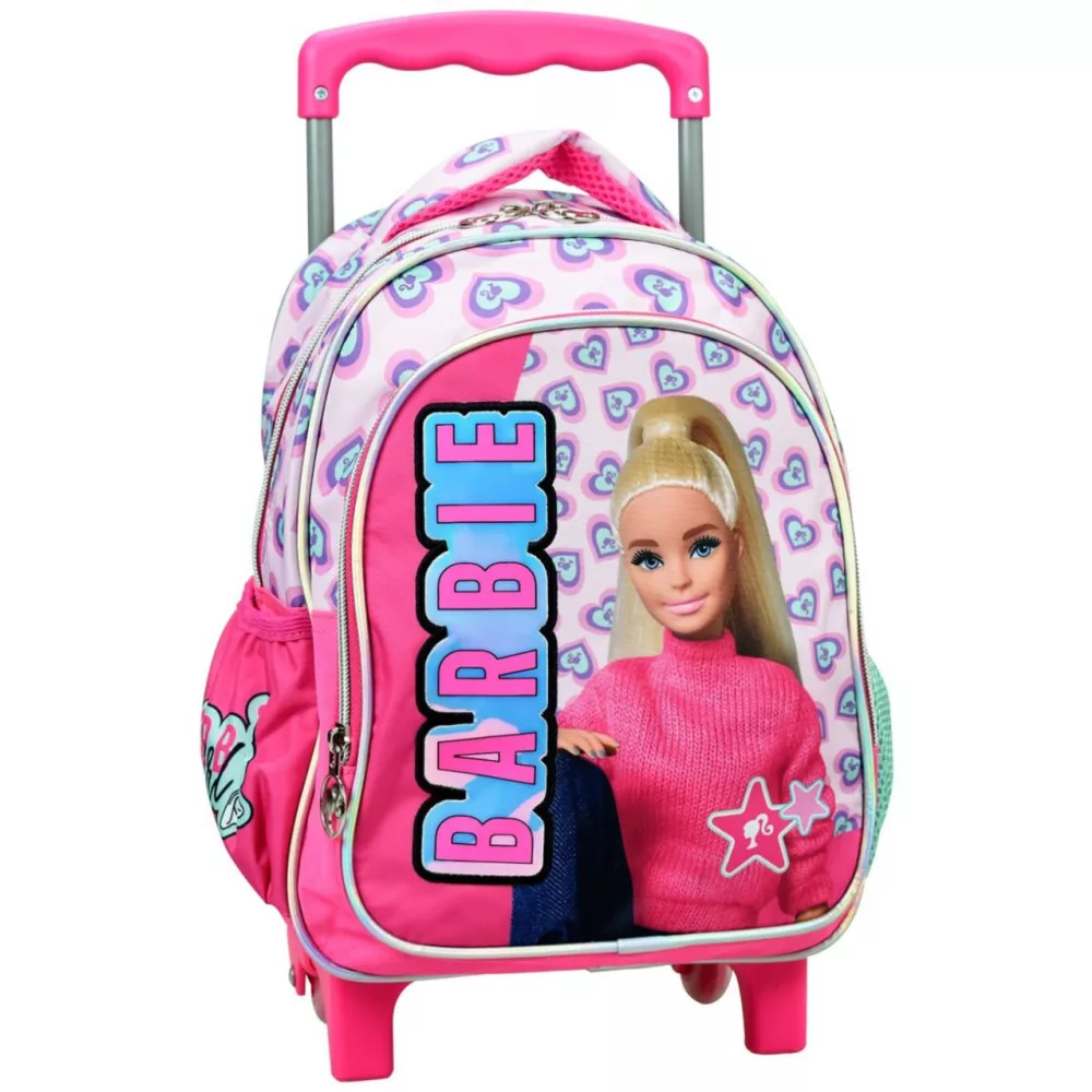 Barbie tas - Roze - 30 x 25 x 15 cm - Polyester - foto 1