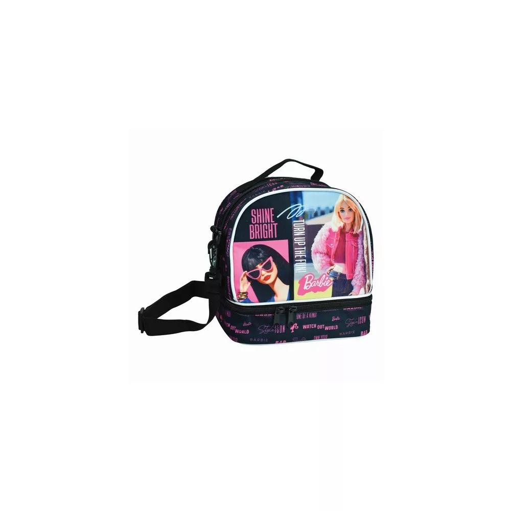 Barbie tas Shine Bright thermo lunch 20 x 15 x - Zwart - 20 x 15 x 21 cm - Polyester