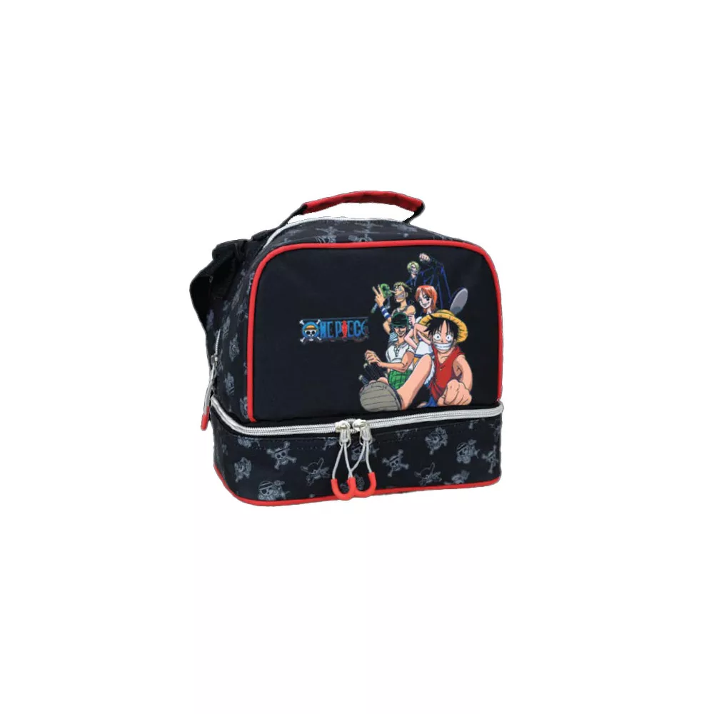 One Piece tas Fleet thermo lunch 20 x 15 x 21 cm - Zwart - 20 x 15 x 21 cm - Polyester