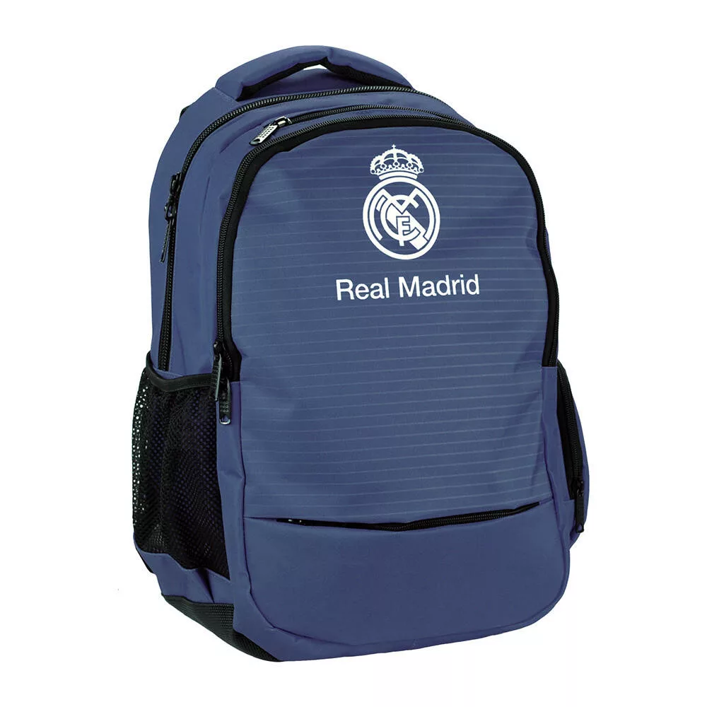 Real Madrid tas Blue 48 cm - Blauw - 48 cm - Polyester