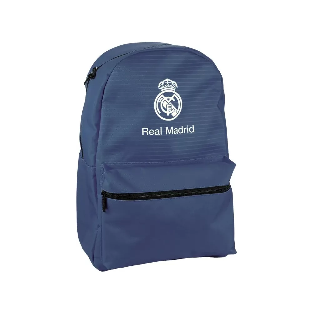 Real Madrid tas Blue 46 cm - Blauw - 46 cm - Polyester