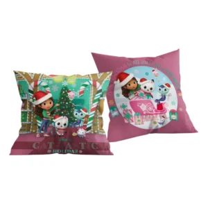 Gabby's Dollhouse sierkussen Cat - Multicolor - 40 x 40 cm - Polyester