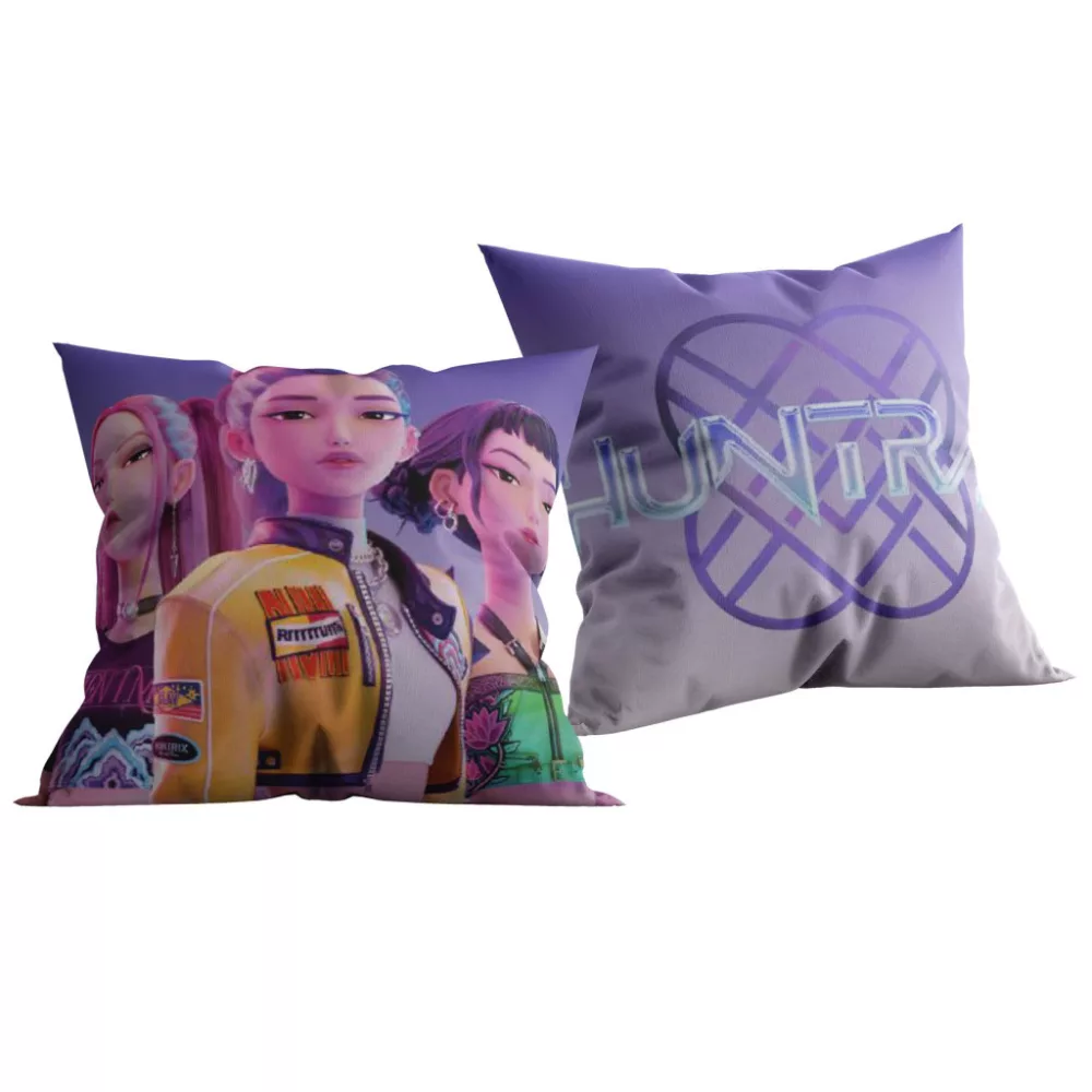 Demon Hunters sierkussen - Paars - 40 x 40 cm - Polyester - foto 1