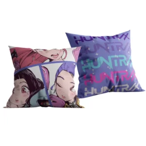 pop Graphic Vibes - Demon Hunters sierkussen - Paars - 40 x 40 cm - Polyester