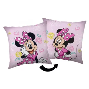 Disney Minnie Mouse sierkussen Pink Bow 40 x 40 cm - Roze - 40 x 40 cm - Polyester