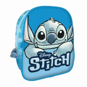 Lilo en Stitch tas Smile 26 x 22 x 9 - Blauw - 26 x 22 x 9,5 cm - Polyester