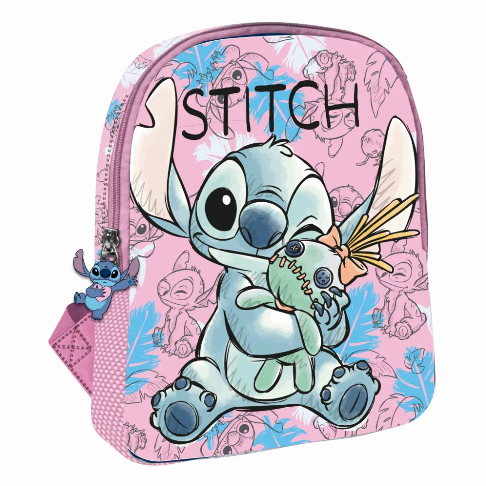 Lilo en Stitch tas Doll 30 x 24 x 9 - Roze - 30 x 24 x 9,5 cm - Polyester