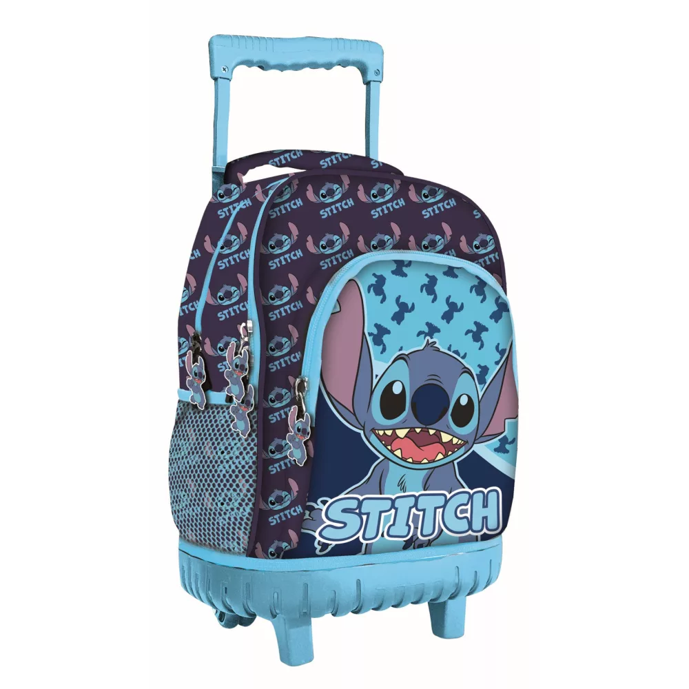 Lilo en Stitch tas - Blauw - 44 x 33 x 22 cm - Polyester