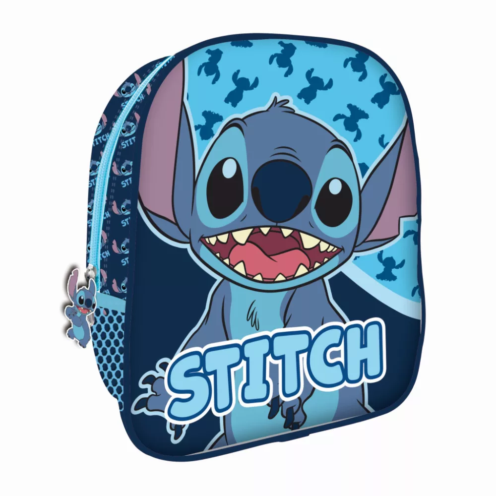 Lilo en Stitch tas Abstract 26 x 22 x 9 - Blauw - 26 x 22 x 9,5 cm - Polyester