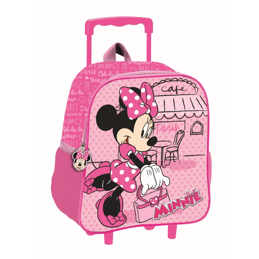 Disney Minnie Mouse tas - Roze - 32 x 26 x 11 cm - Polyester