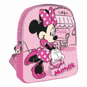 Disney Minnie Mouse tas Paris 30 x 24 x 8 cm - Roze - 30 x 24 x 8 cm - Polyester