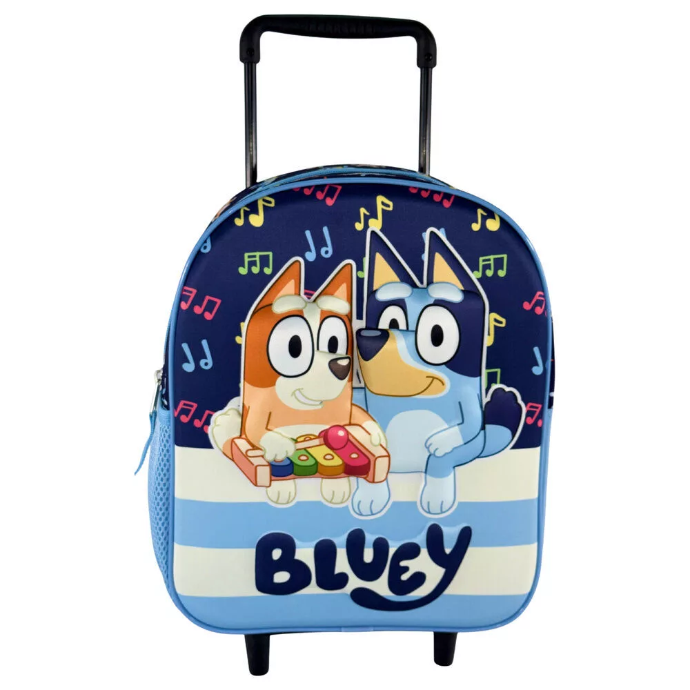 Bluey tas - Blauw - 32 x 26 x 11 cm - Polyester